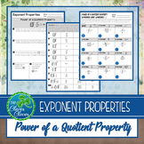 Laws of Exponents - Power of a Quotient