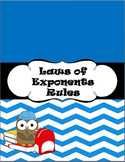 Laws of Exponents Rules