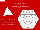 Laws of Indices Tarsia Jigsaw Puzzle 1