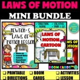 Laws of Motion Mini Bundle | Physical Science Interactive 
