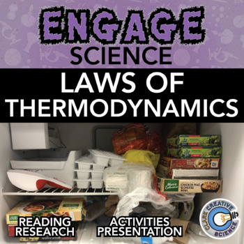 Preview of Laws of Thermodynamics Resources - Reading, Activities, Notes & Slides