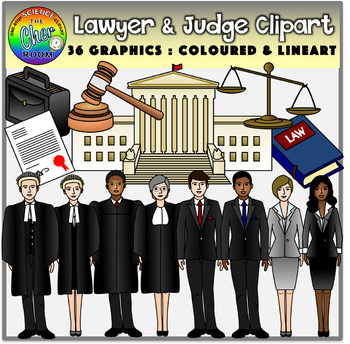lawyers in court clip art