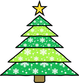 Christmas Tree Clipart by Ctrl Alt Learn | TPT