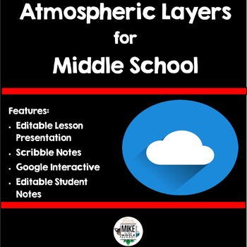 Preview of Layers of Atmosphere Lesson 2 for Google Apps