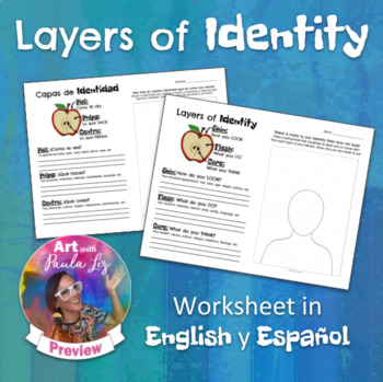 Preview of Layers of Identity Worksheet