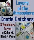 Layers of the Atmosphere Activity (Cootie Catcher Foldable