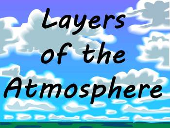 Preview of Layers of the Atmosphere- Educational Rap