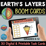 Layers of the Earth Boom Cards