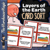 Layers of the Earth Card Sort | Science Card Sort
