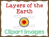 Layers of the Earth Clipart Images