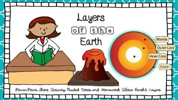 Preview of Layers of the Earth Lesson