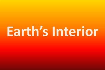 Earth S Interior Powerpoint