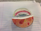 Layers of the Sun foldable &research sheet. Space physics 