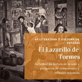 AP Spanish Literature Lazarillo de Tormes: lectura con voc