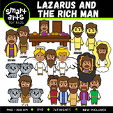Lazarus and the Rich Man Clip Art