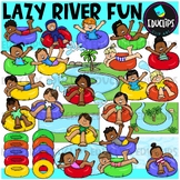 Lazy River Fun Clip Art Set {Educlips Clipart}