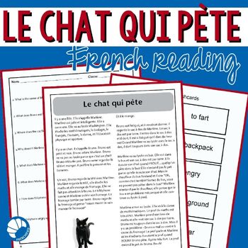 Le Chat Qui Pete A Short Story For French Learners By Frenchified