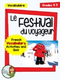 Le Festival du Voyageur - Beginner French Vocabulary Mini-