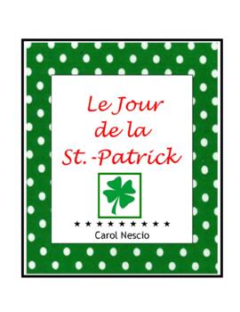 Preview of Le Jour de La St.-Patrick for French ~ Bingo + Word Search + Partner Game