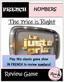 Le Juste Prix: The Price is Right Game in French (Number Review)