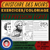 Le Mois de l'histoire des Noirs | Exercices | Coloriage | 