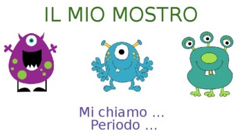 Preview of Le Parti Del Corpo - Il Mio Mostro Project - Monster Project Parts of the Body