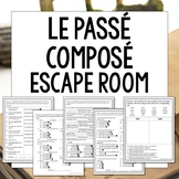 Le Passé Composé Escape Room French Past Tense