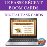 Le Passé Récent BOOM CARDS: French Recent Past Digital Task Cards