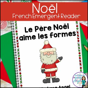 Preview of Noël | Les formes | French 2D Shapes Christmas Emergent Reader