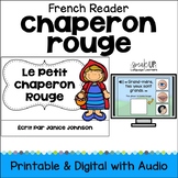 Le Petit Chaperon Rouge French Fairy Tale Emergent Reader 