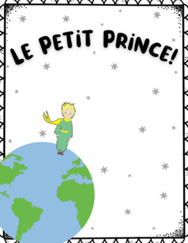 Preview of Le Petit Prince- Chapitres 1-3