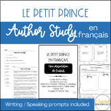 Le Petit Prince The Little Prince Author study guide Antoi