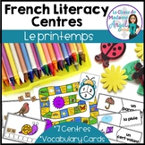 Le printemps:  Spring Themed Literacy Activities in French