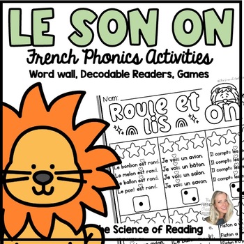 Preview of Le Son ON | Les Sons Composés | French Phonics Worksheets & Activities (SOR)