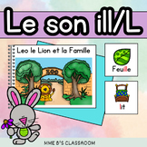 Le Son ill/L - Core French - SON COMPOSÉ digraph Book - Di