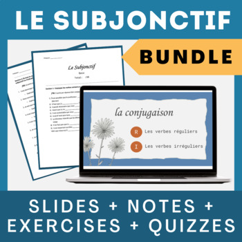 Preview of Le Subjonctif bundle - The French subjunctive bundle