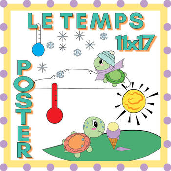 Preview of Le Temps Poster (11" x 17")