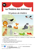 Le Théâtre des Animaux - 10 fables en français