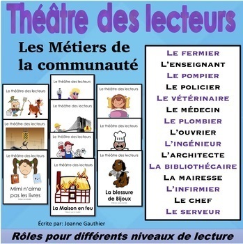 Preview of Le Théâtre des lecteurs - Les métiers de la communauté