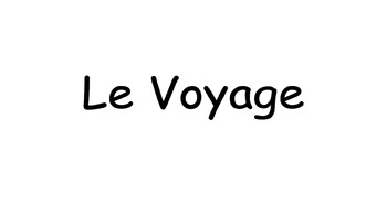 Preview of Le Voyage by Deb Nevarre Answer Key (French Reader)