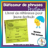 Spring sentences builder in French