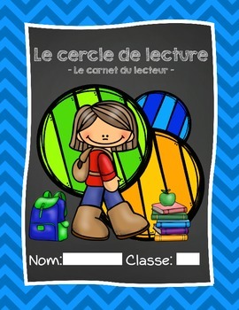 Preview of French Literature Circle Booklet - Cercle de lecture (carnet du lecteur)