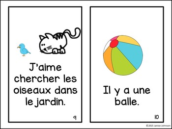 Le chien et Le chat | 2 French Animal Readers | Printable | français