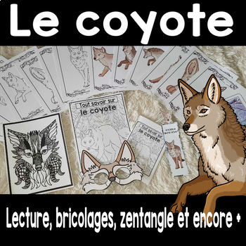 Preview of Le coyote lecture et activités