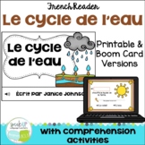 Le cycle de l’eau French Water Cycle Reader Print & Boom C