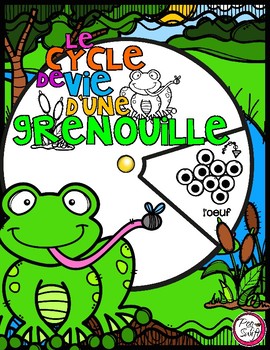 Le Cycle De Vie D Une Grenouille French Life Cycle Spinner Tpt