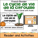 Le cycle de vie de la citrouille French Reader Printable &