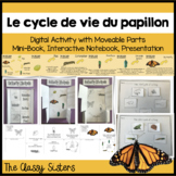Le cycle de vie du papillon-Butterfly Life Cycle in French