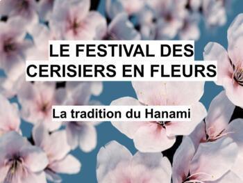 Preview of Le festival des cerisiers en fleurs - compréhension de lecture