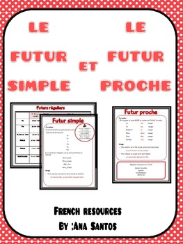 Preview of Le futur simple et le futur proche- French resources